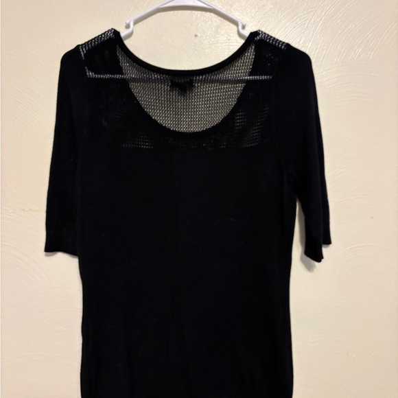 Express Black Knit Blouse - Picture 8 of 8